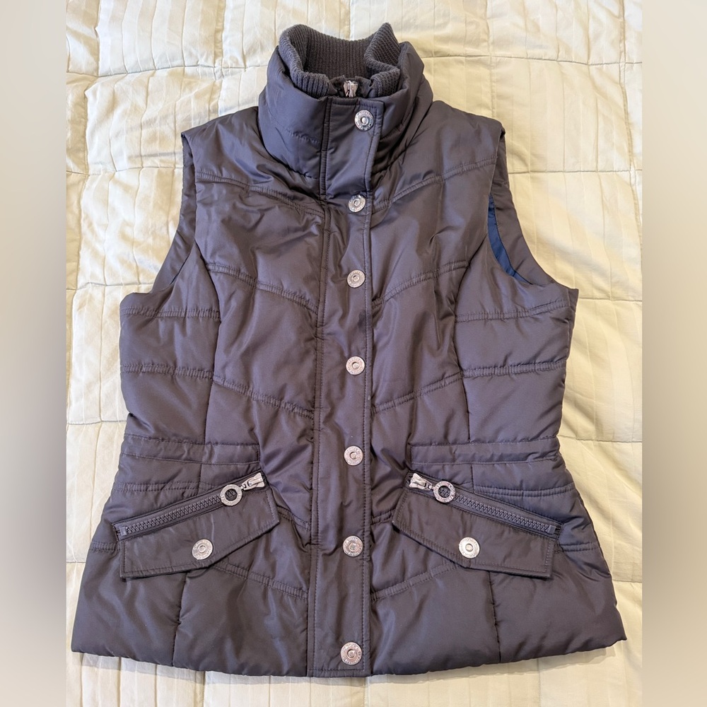 Calvin Klein Gray Puffer Vest
